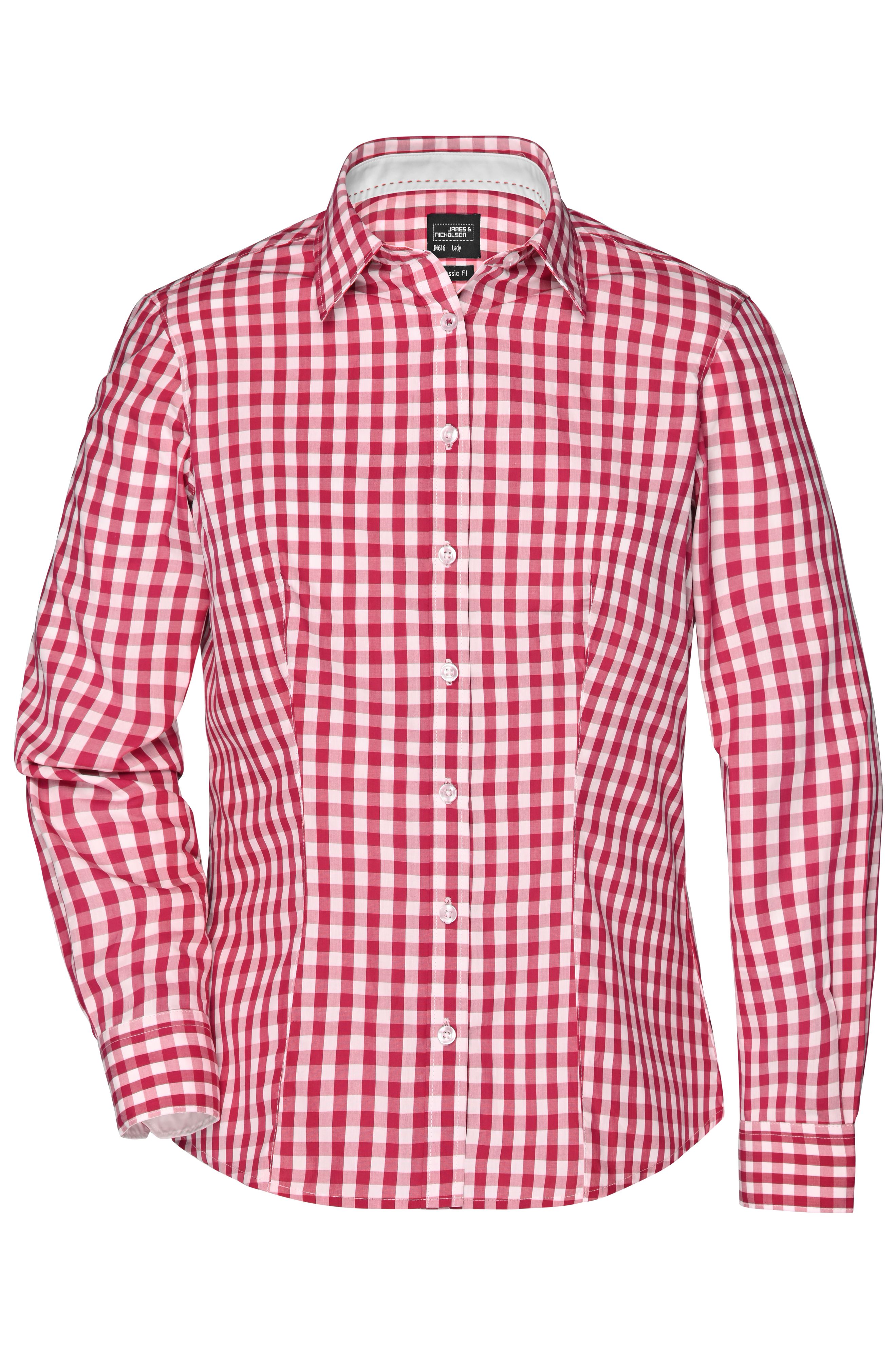 Ladies' Checked Blouse