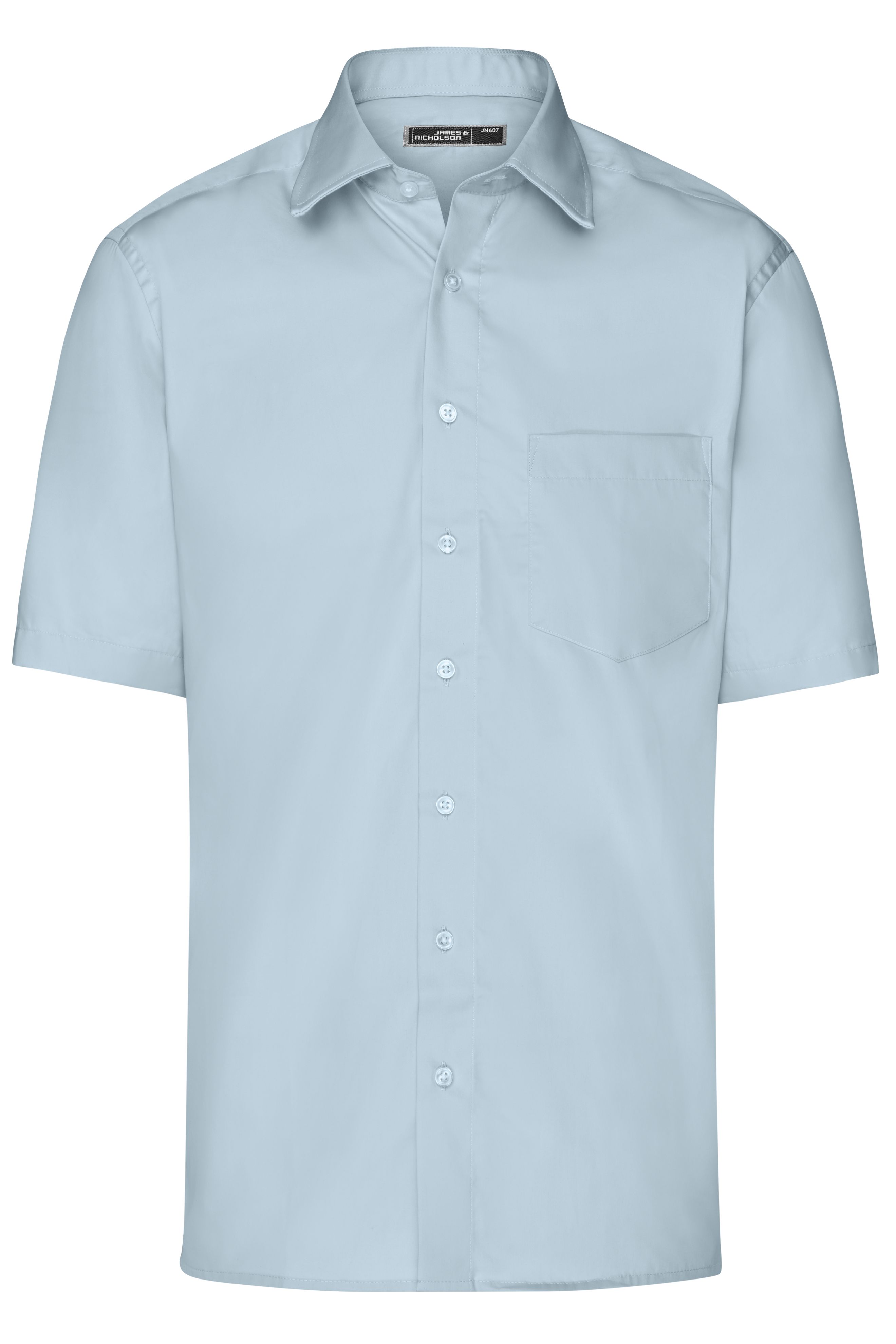 Men's Business Shirt Short-Sleeved