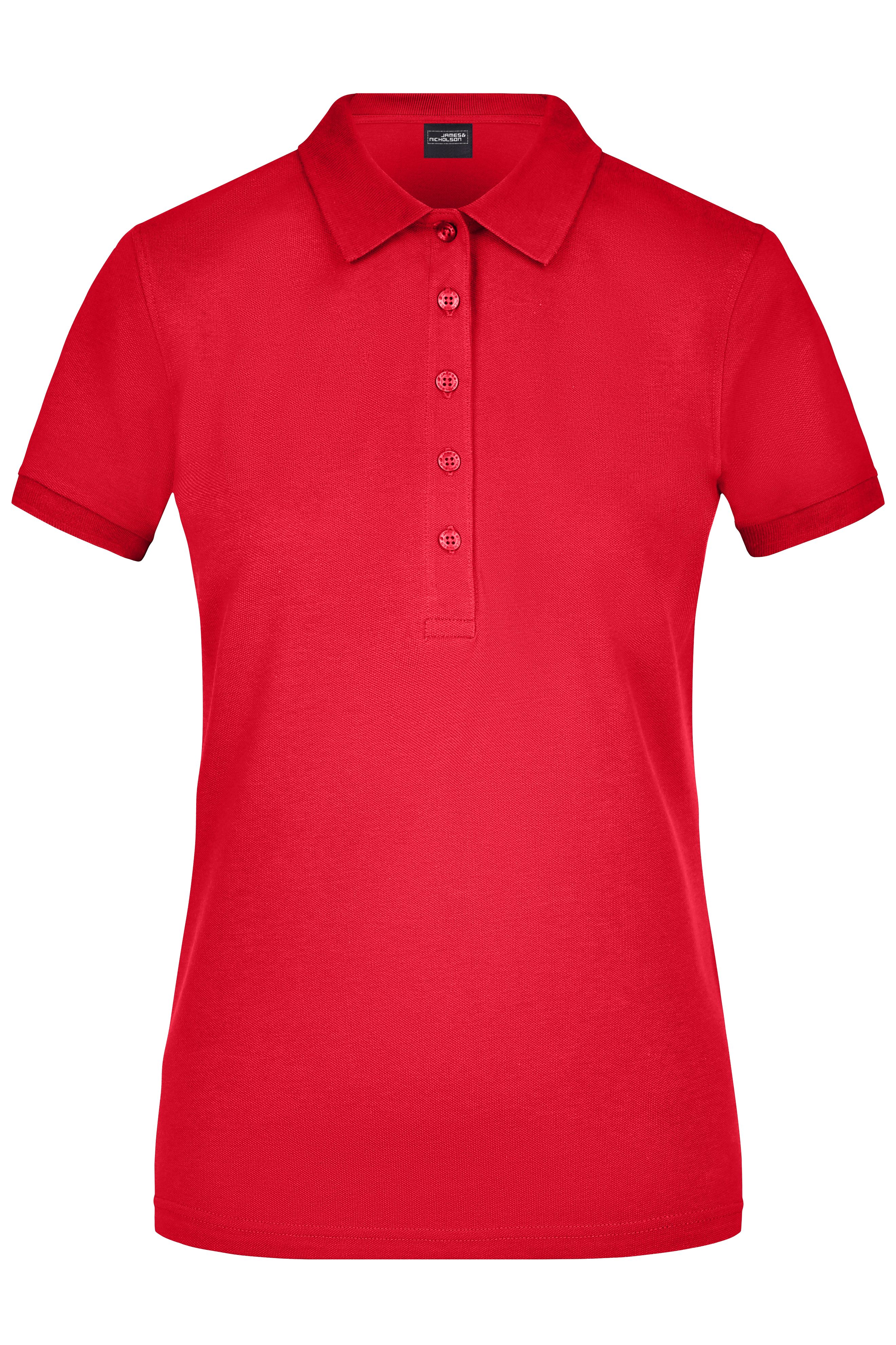Ladies' Elastic Polo Piqué