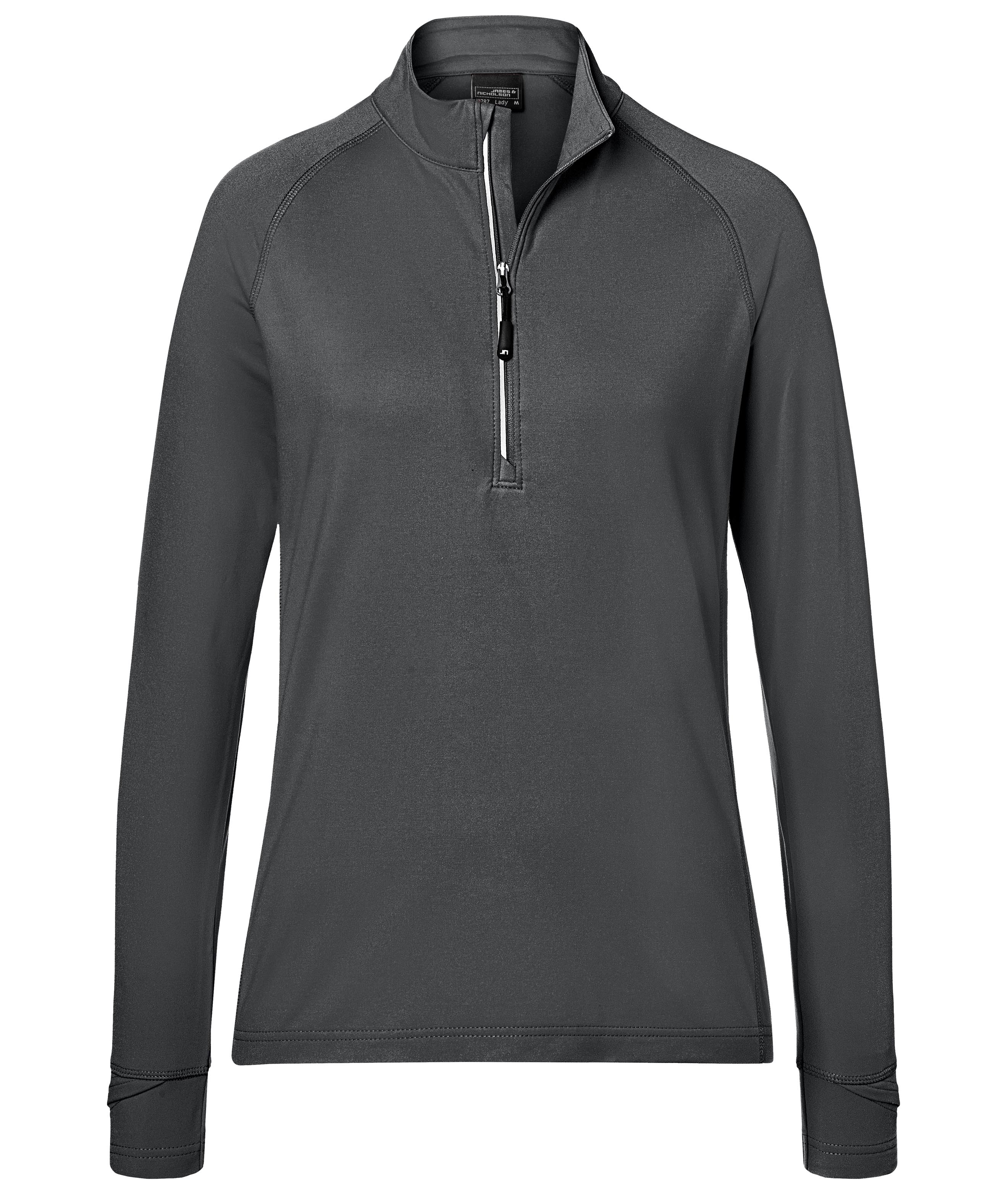 Ladies' Sports  Shirt Half-Zip