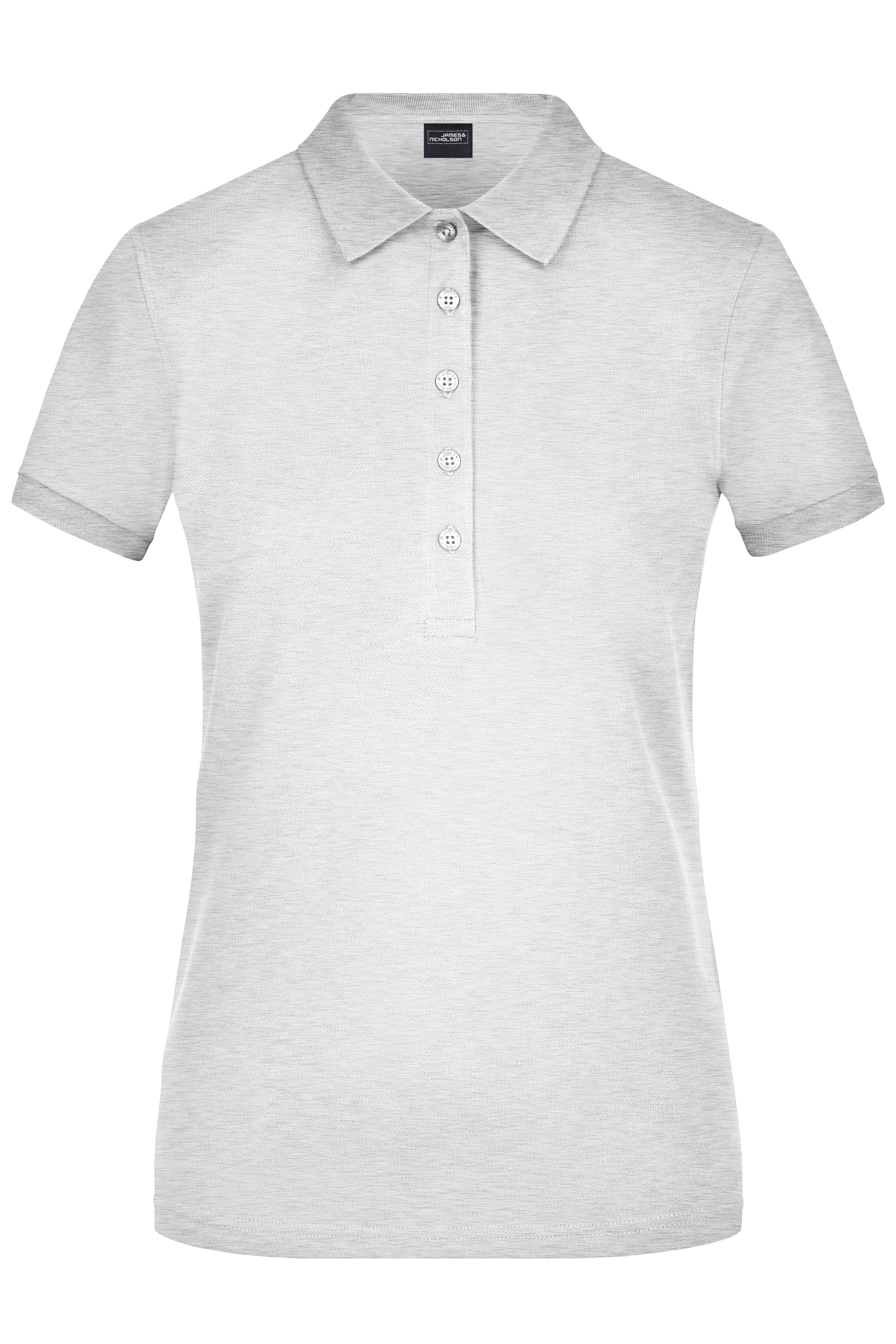 Ladies' Elastic Polo Piqué