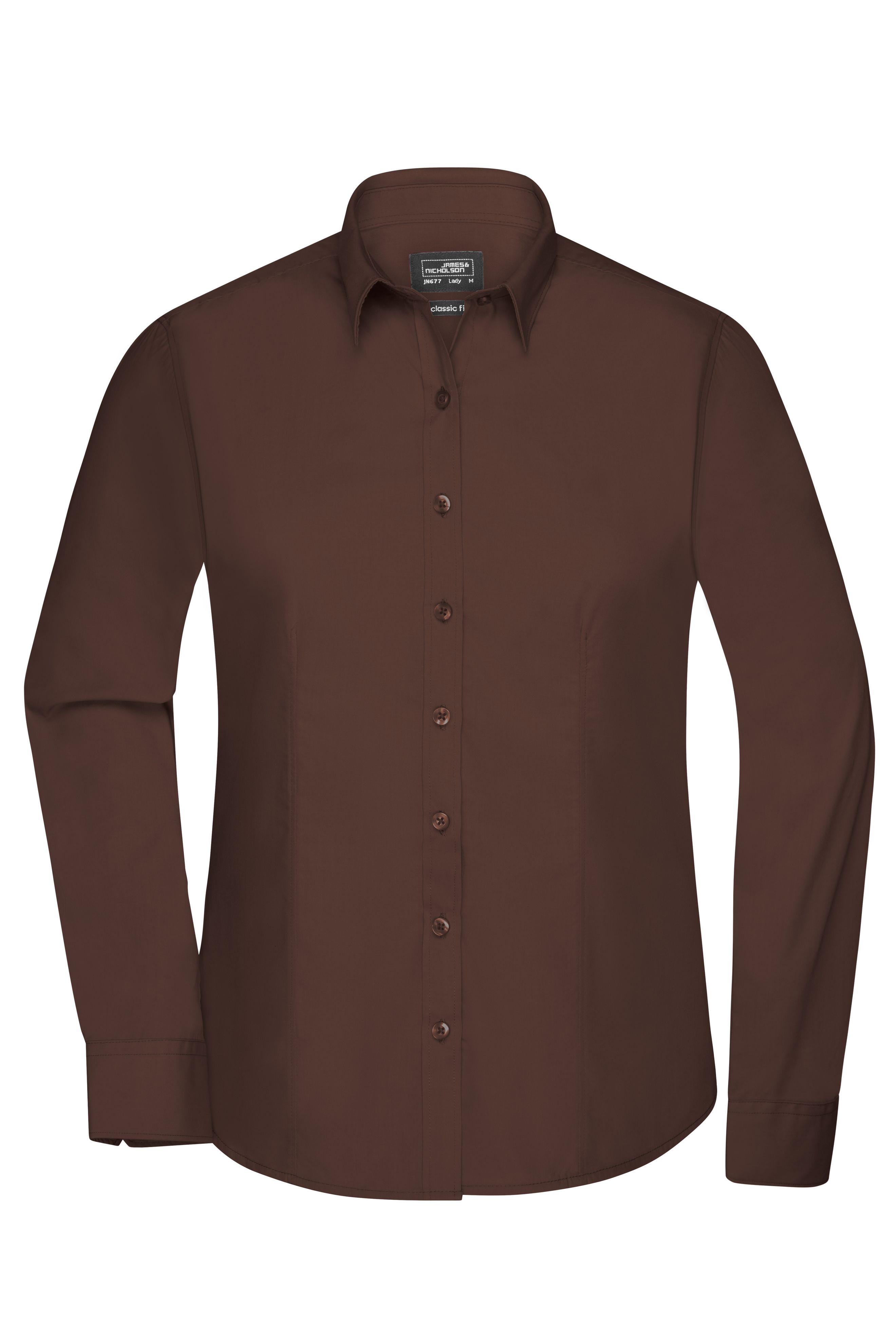 Ladies' Shirt Longsleeve Poplin