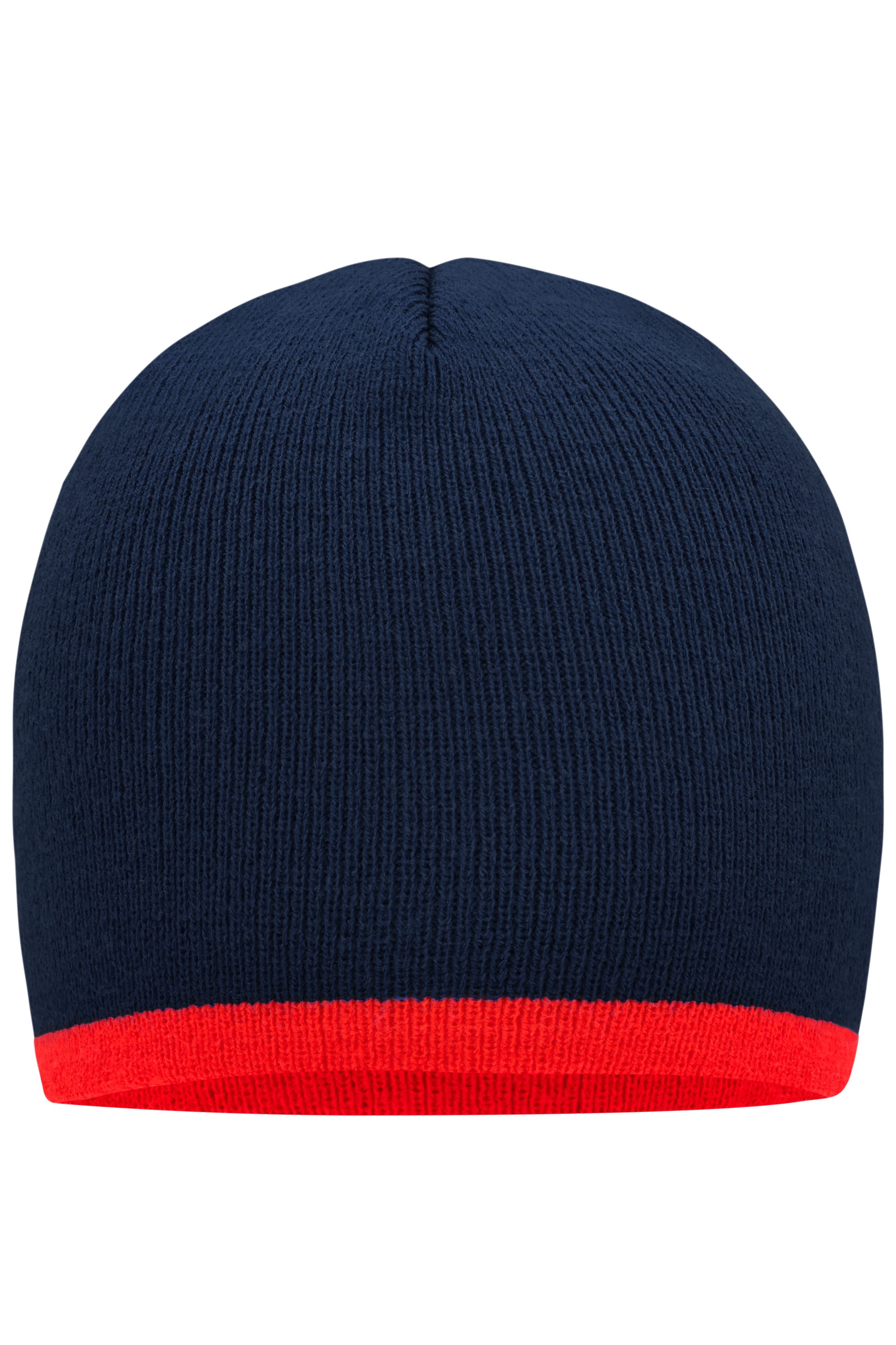 Beanie with Contrasting Border