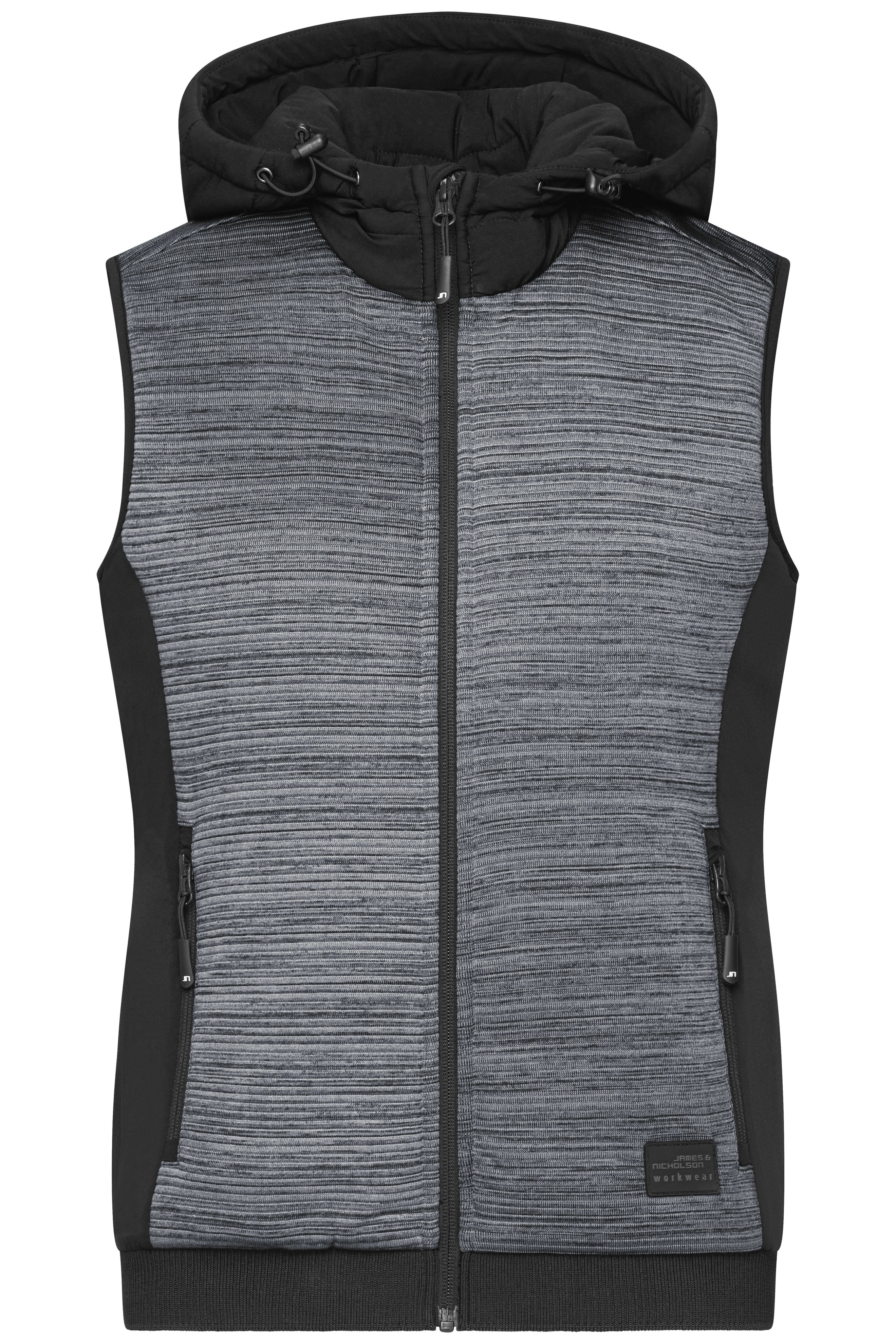 Ladies' Padded Hybrid Vest