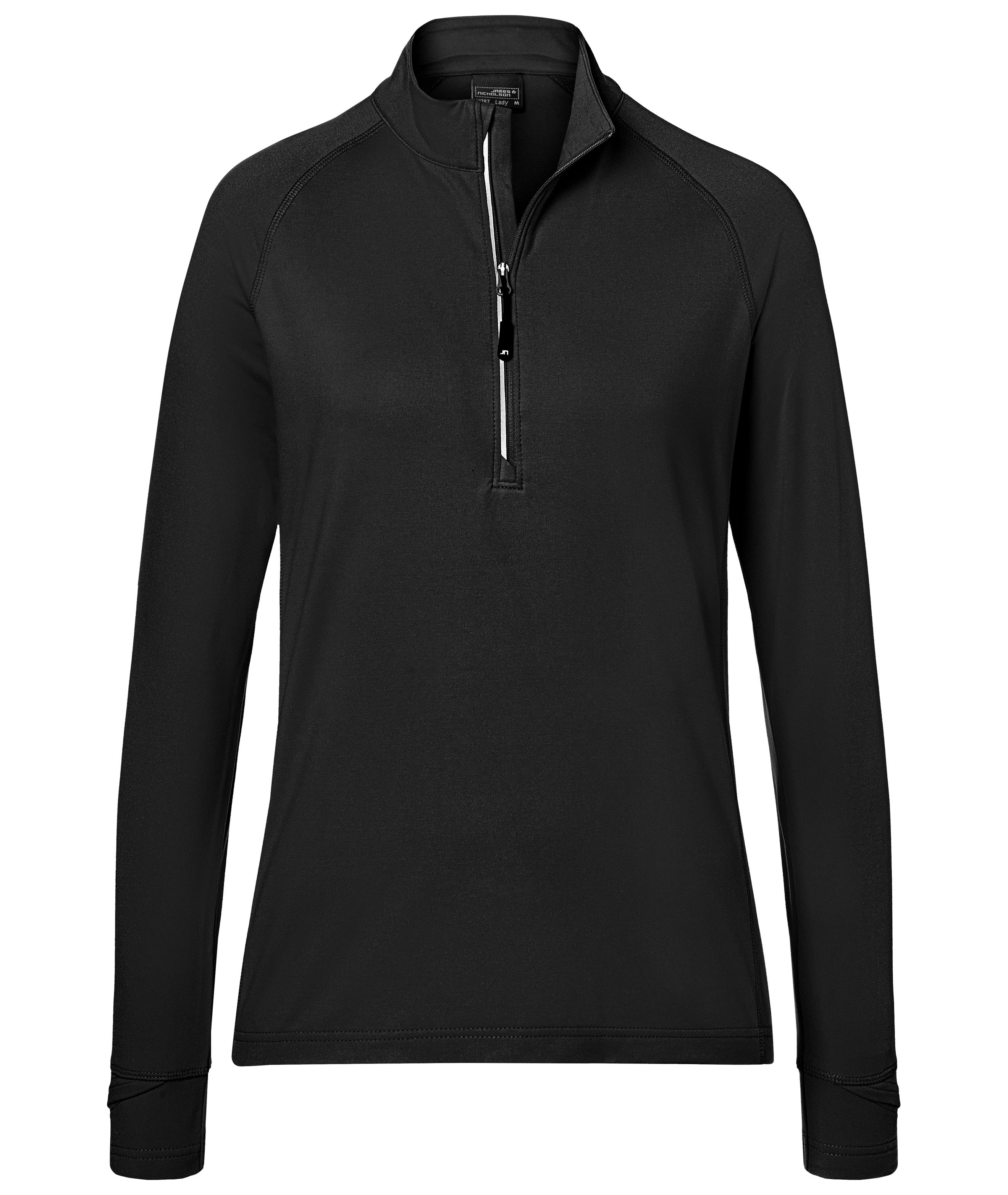 Ladies' Sports  Shirt Half-Zip