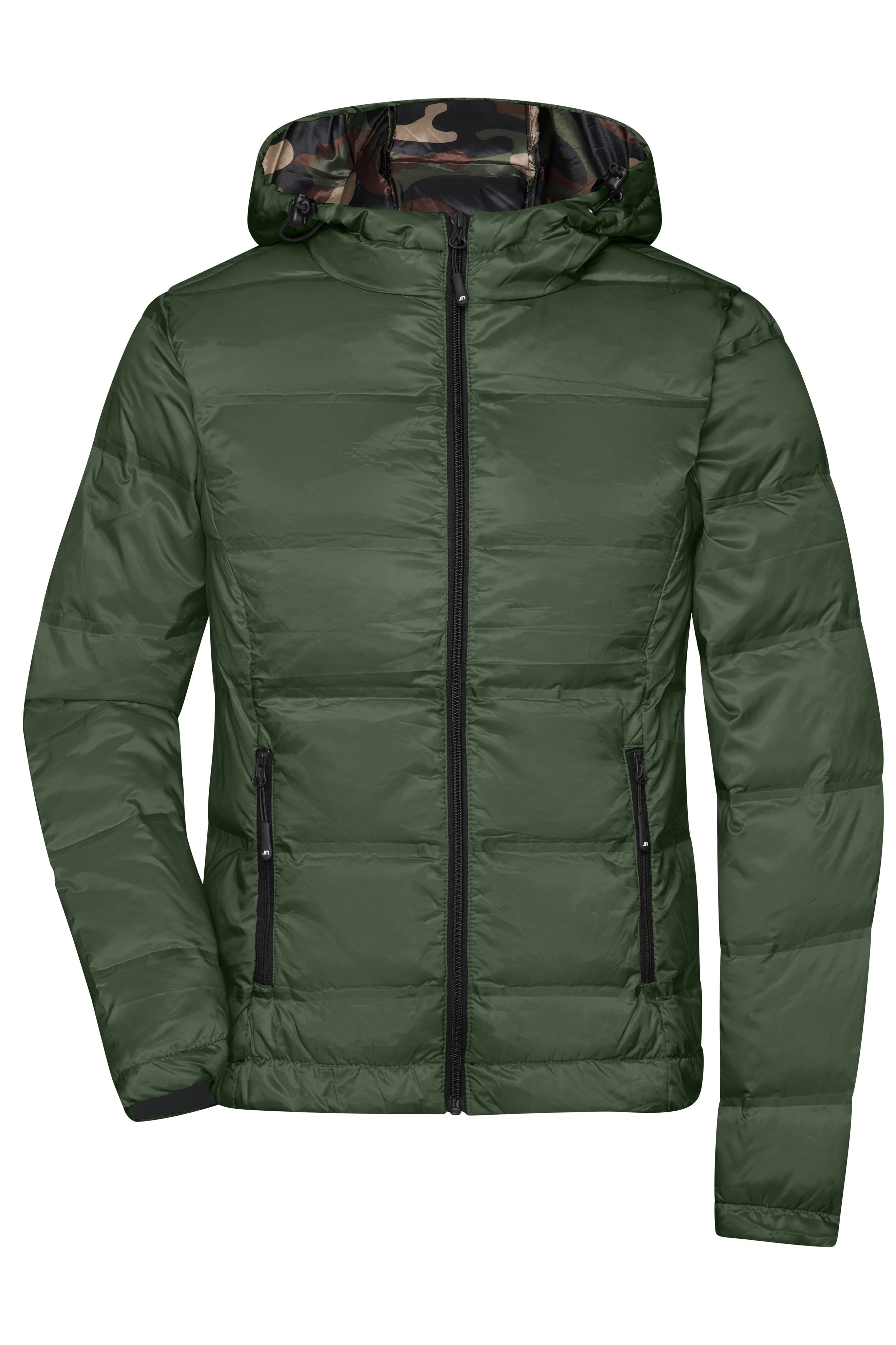 Ladies' Hooded Down Jacket