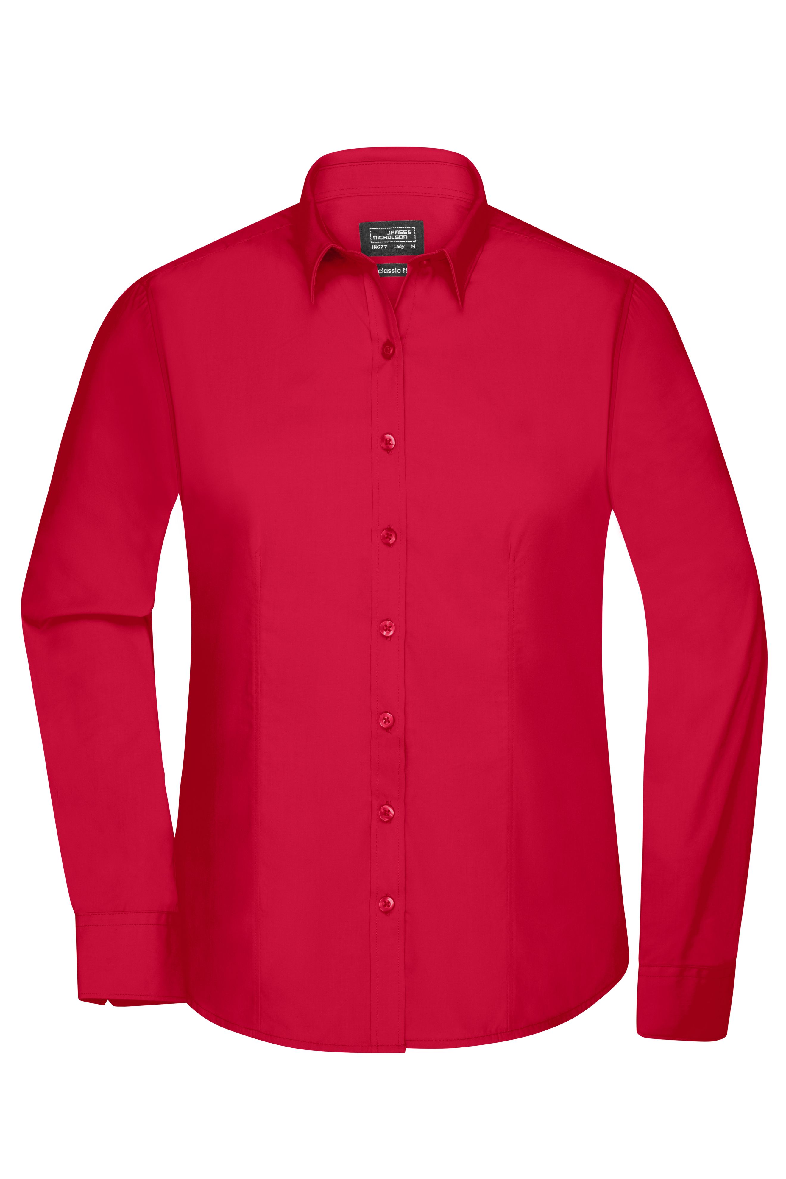 Ladies' Shirt Longsleeve Poplin